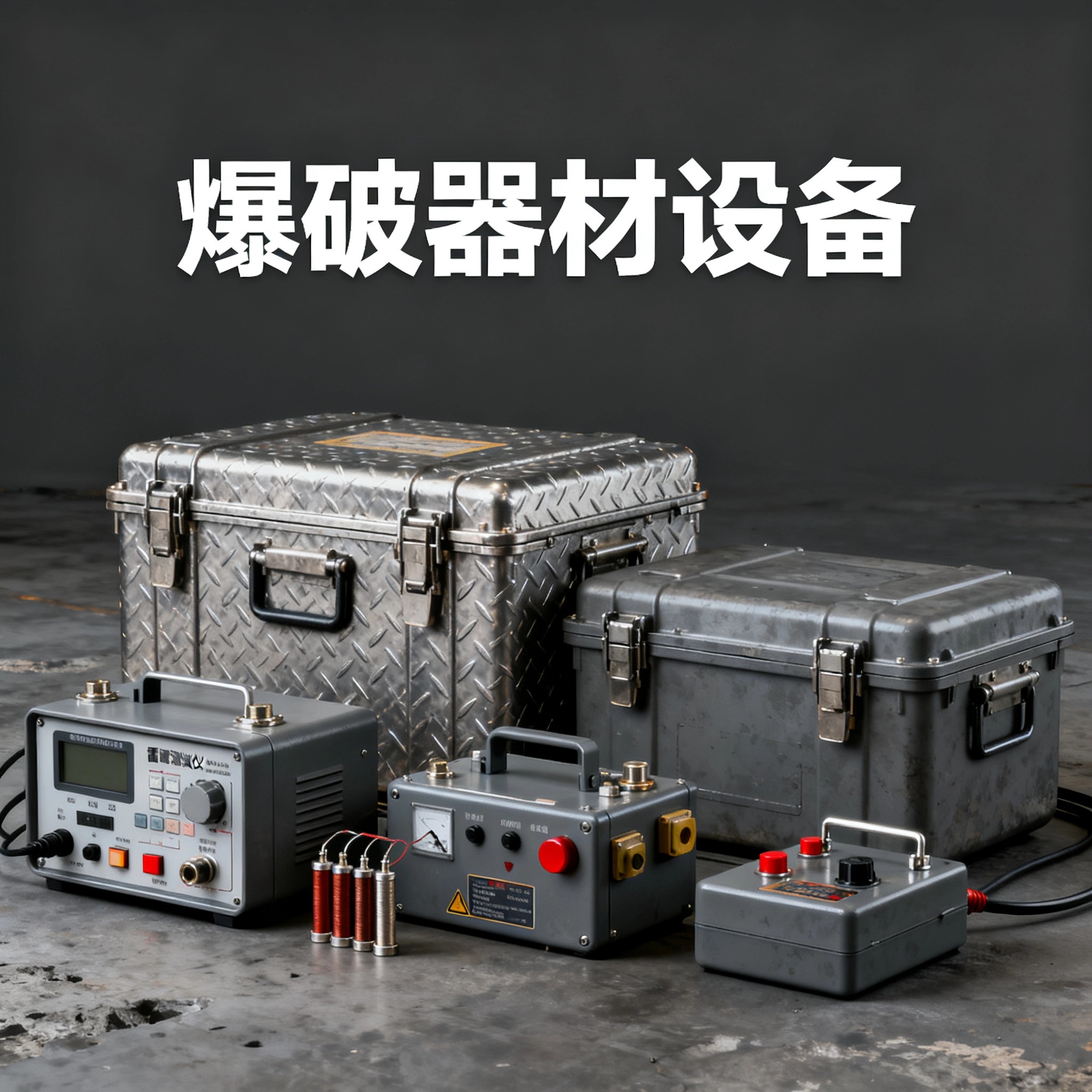 米脂爆破工程师的“兵器库”：常用器材一册通